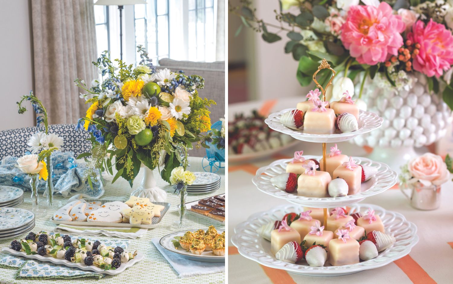 Easy Recipes and Charming Decor Ideas for Hosting a Baby Shower