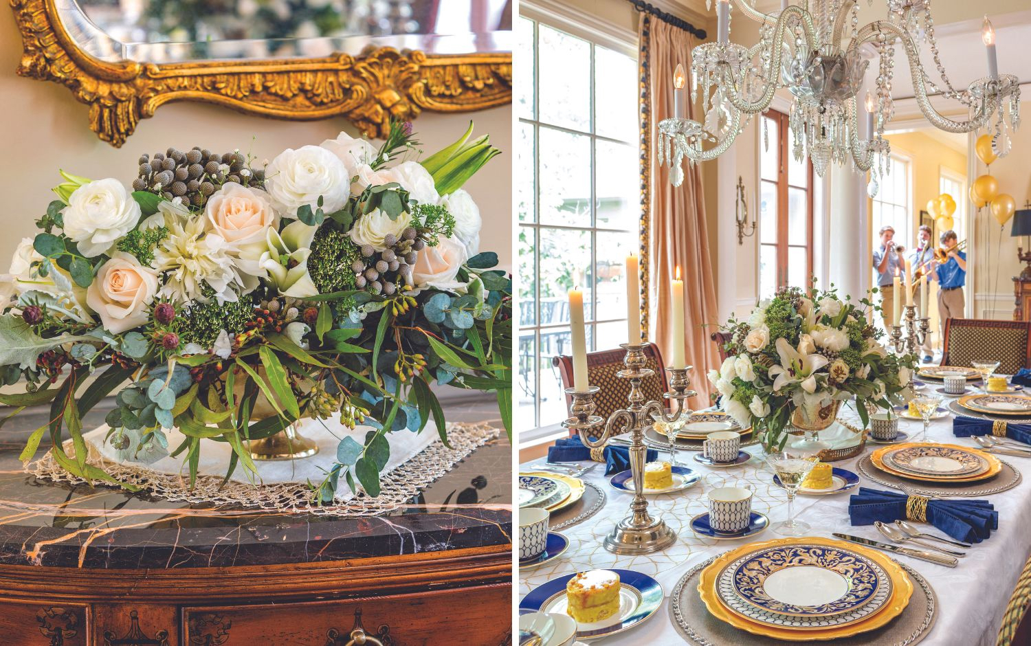 Jazz Brunch Table Setting