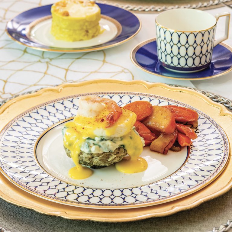 Jazz Brunch Eggs Sardou