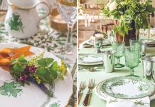 5 Gorgeous Green Tabletop Looks for Spring Festivities 5 Gorgeous Green Tabletop Looks