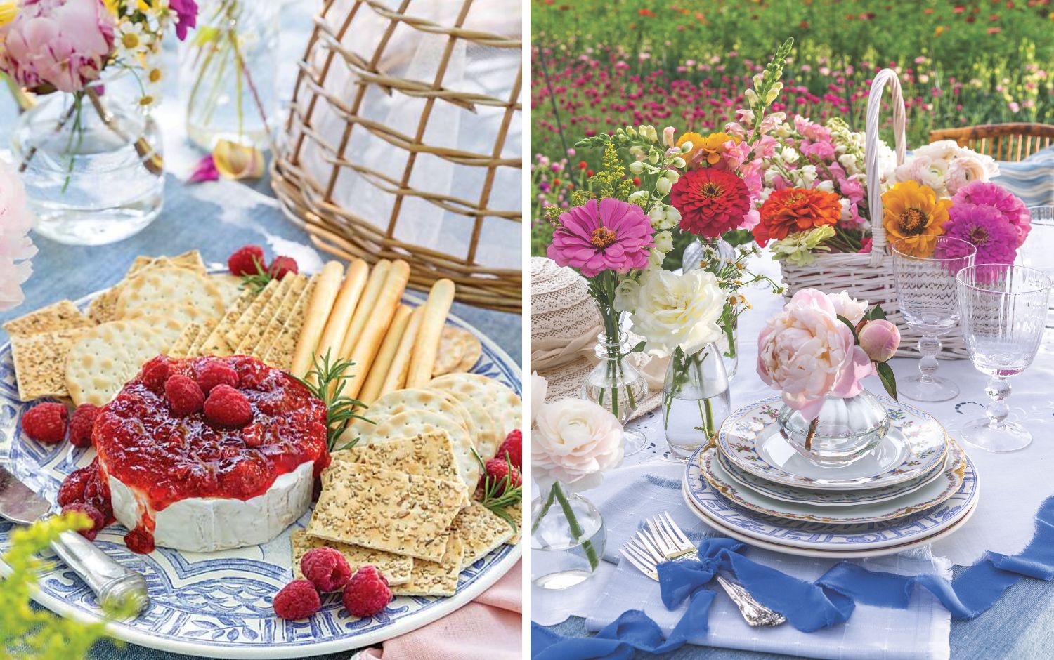 Warm Brie with Raspberry Pepper Jelly