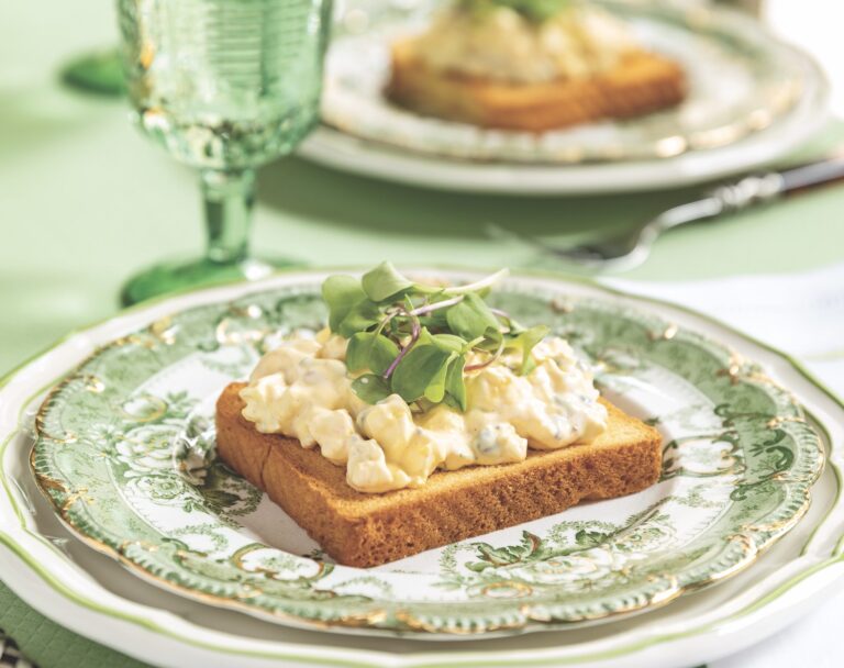 Open-Faced Egg Salad Sandwiches