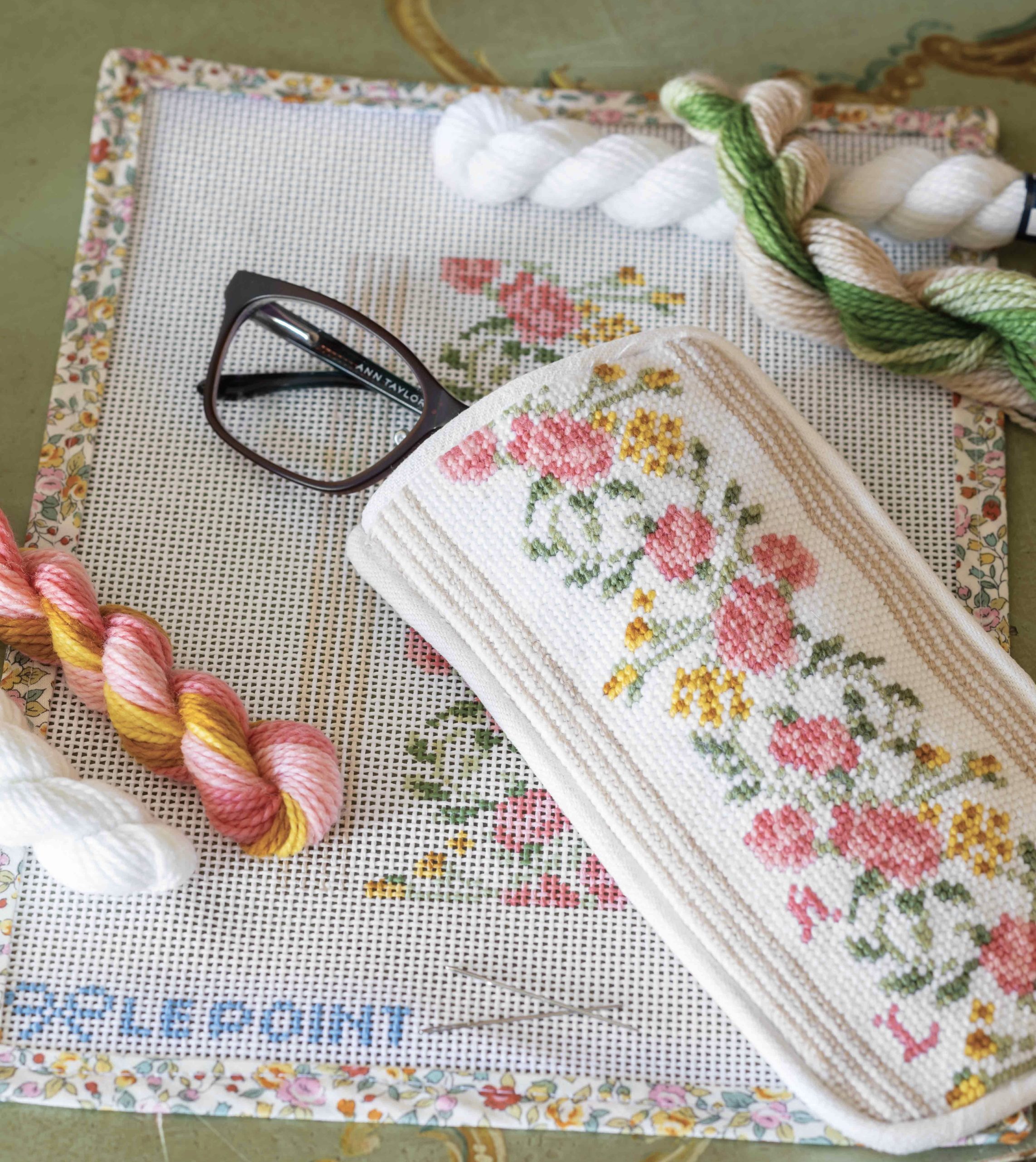 Victoria Magazine embroidery kit