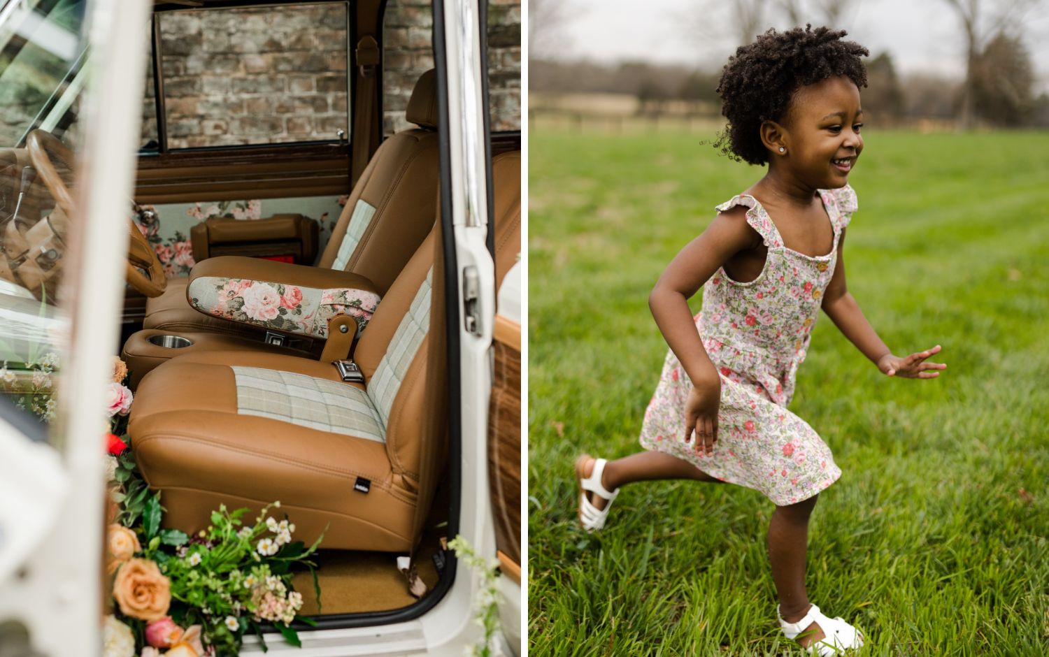 Laura Ashley car interiors and children's dress