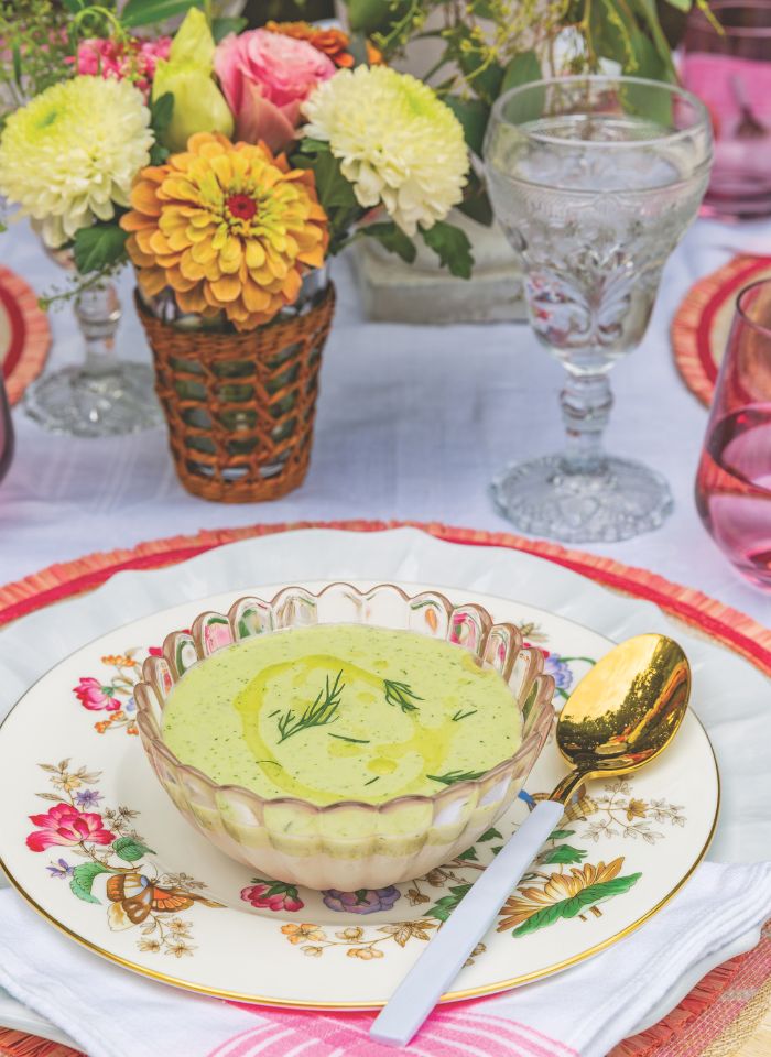 Chilled Cucumber-Yogurt Soup