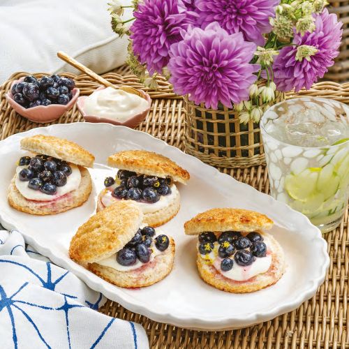 Blueberry Shortcakes