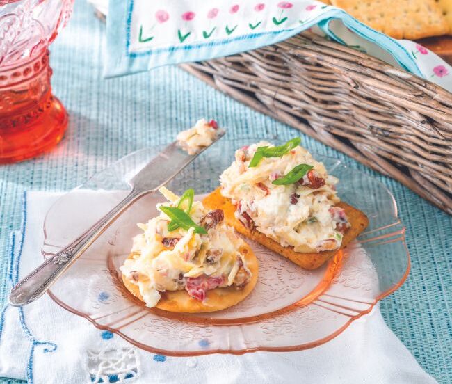 Goat Cheese and Smoked Gouda Pimiento Cheese Spread