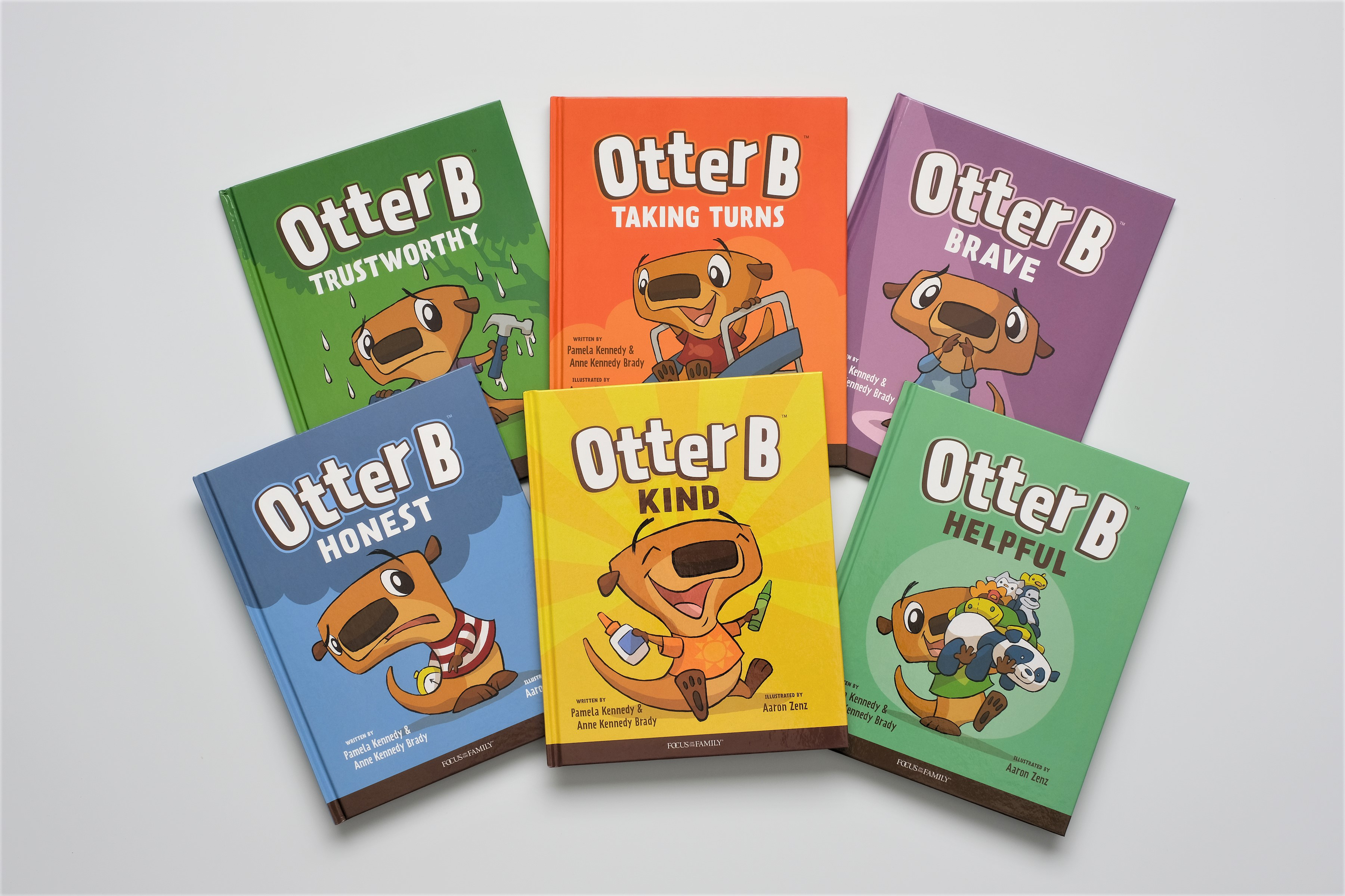 Otter B—A Perfect Book Series for Children and Grandchildren