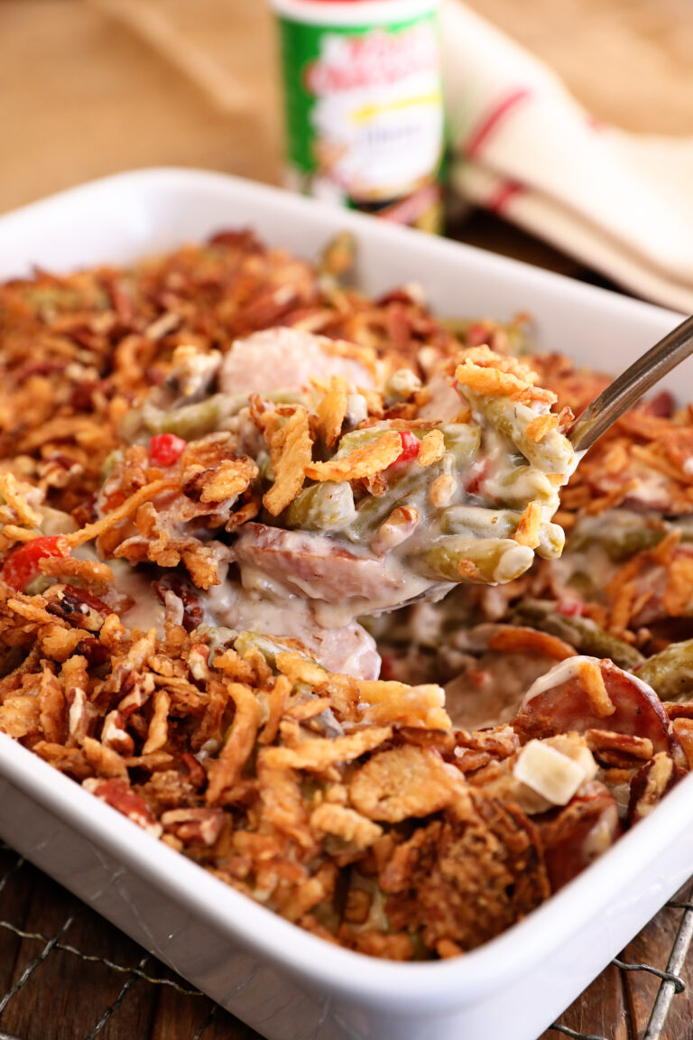Make Your Sides the Star of This Year’s Thanksgiving Feast, including this Crunchy Creole Green Bean Casserole from Southern Bite