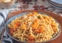 Fusilli Col Buco with Butternut Squash and Parmesan Fusilli Col Buco with Butternut Squash and Parmesan