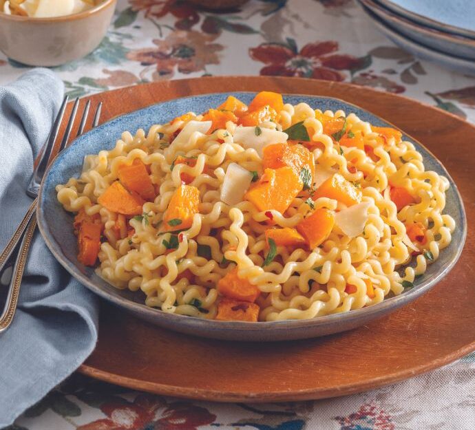 Fusilli Col Buco with Butternut Squash and Parmesan
