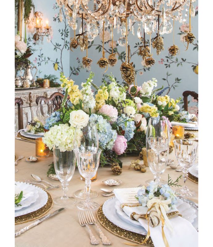 Elegant dining table