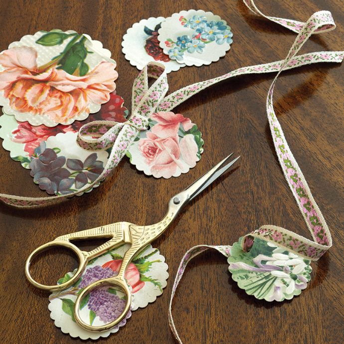 Valentine's tabletop posy step 2