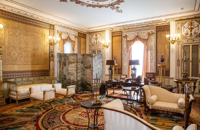 Sitting room at Miami's Vizcaya