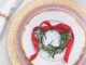 8 Festive Touches for Holiday Entertaining Festive Touches: Rosemary wreath on a plate