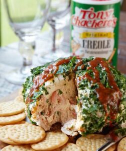 It’s a holiday seafood appetizer that’s sure to please! The Cooking Mom shares her Creole take on this traditional cheese ball.