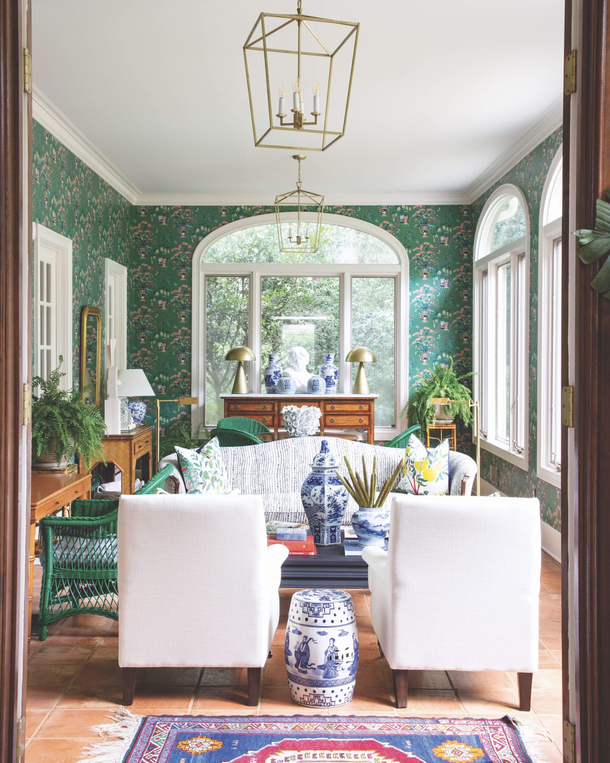 Southern style sunroom