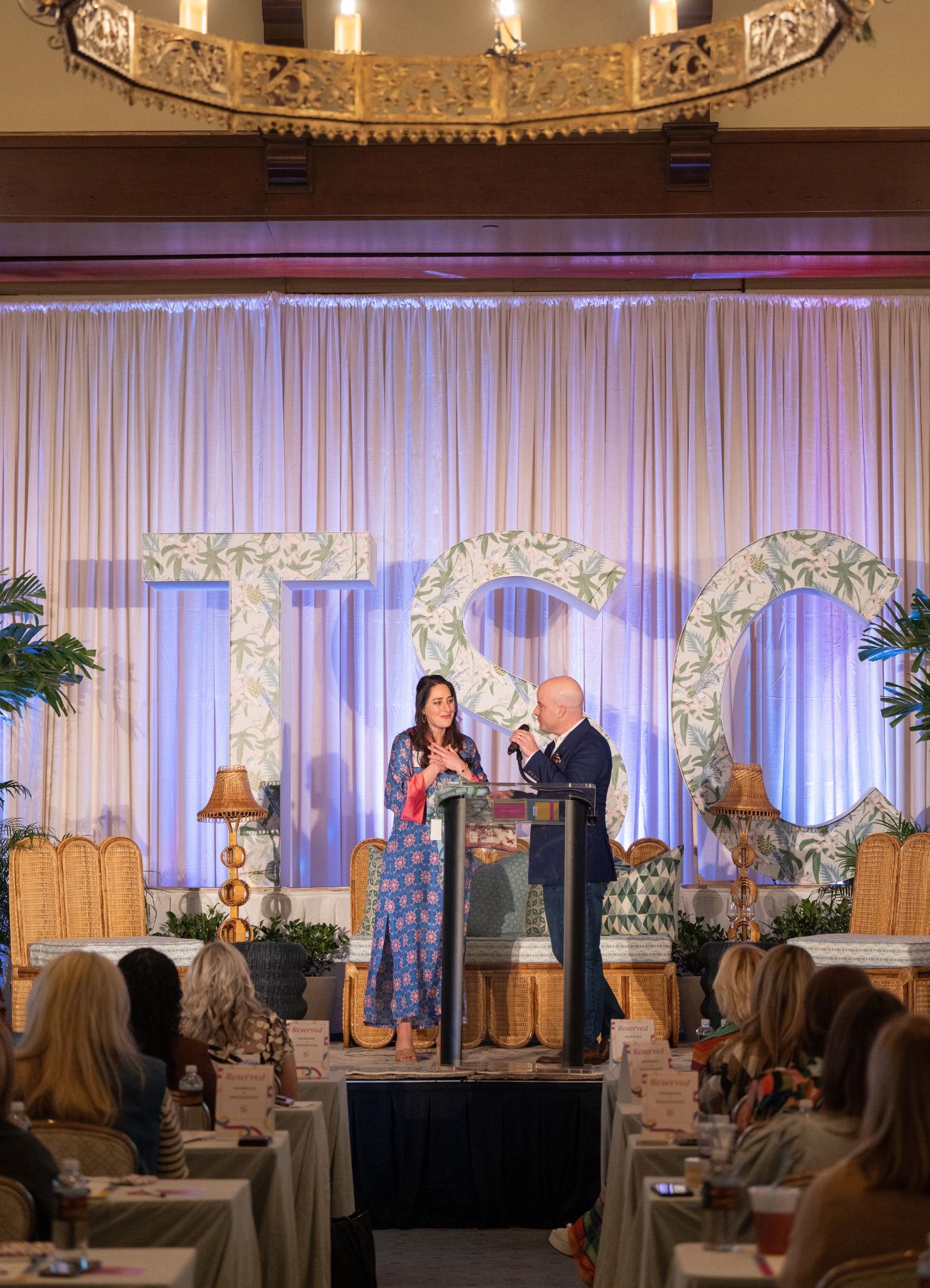 TSC stage for Summit Scholarship announcement