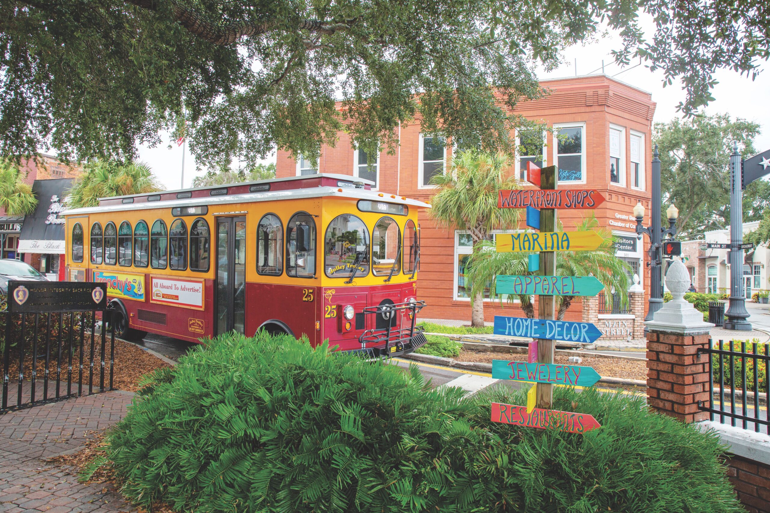 Trolley in Dunedin, FL
