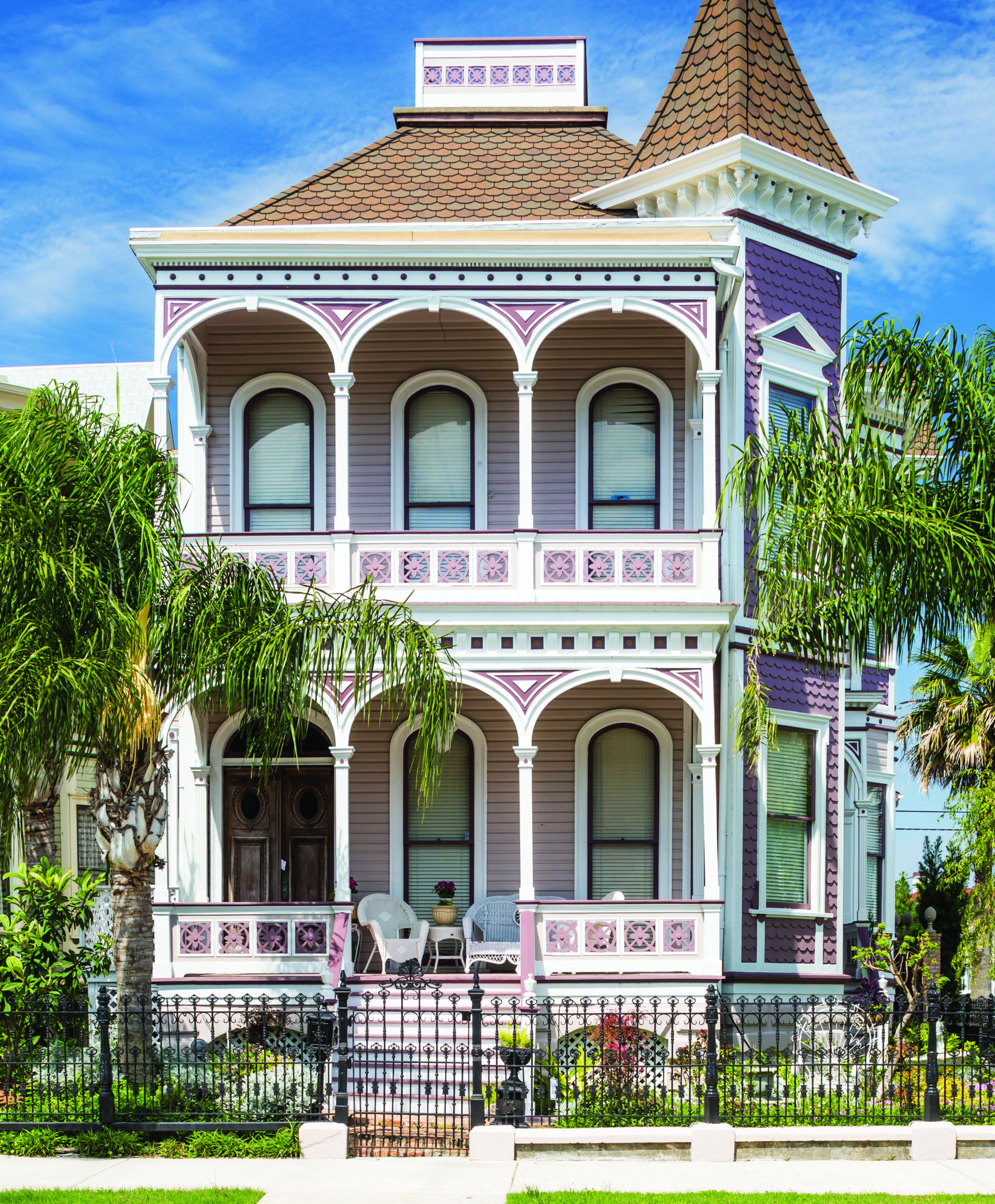 Victorian home in Galveston, TX