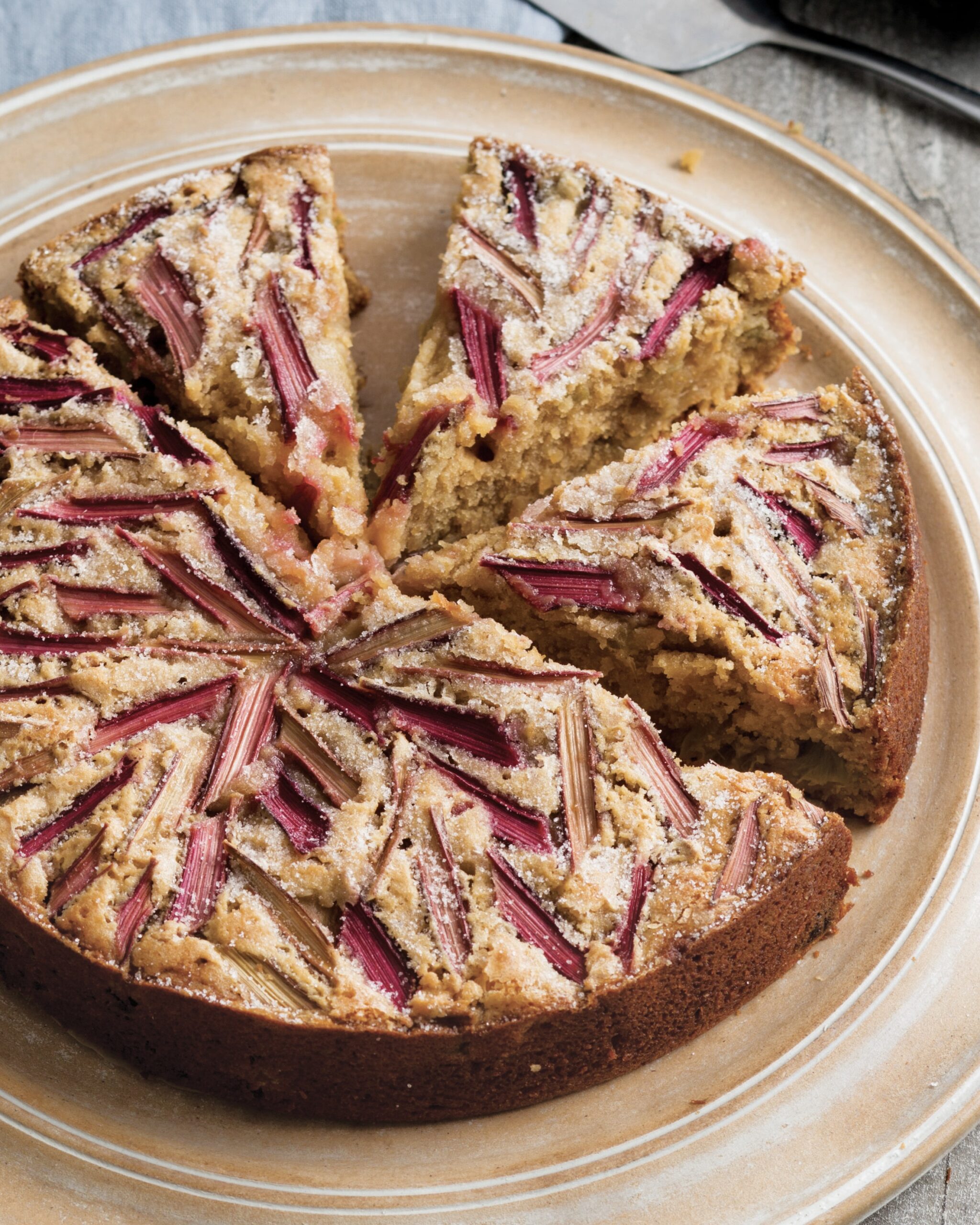 Rhubarb Cake