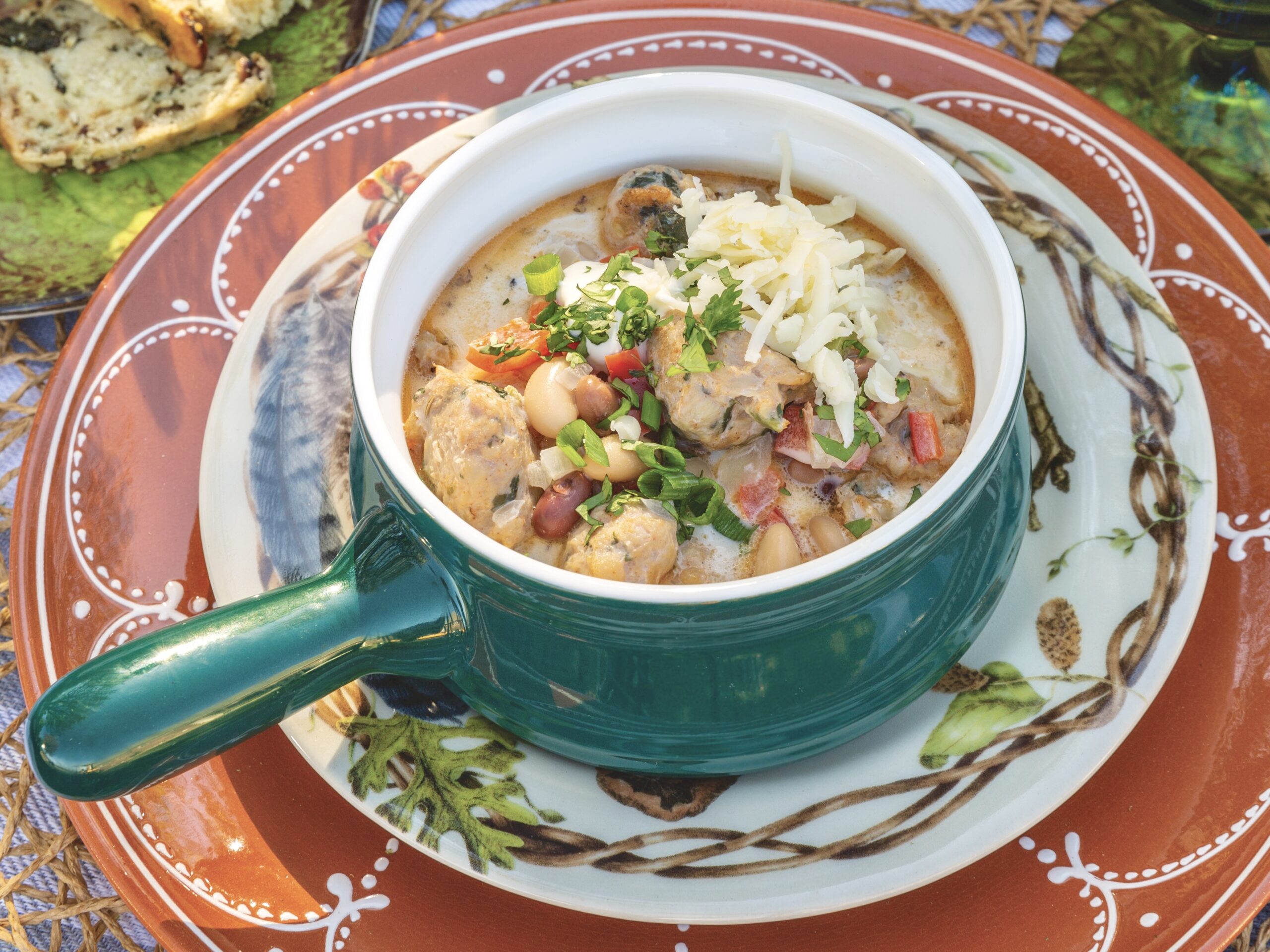 Three-Bean Sausage Chili