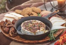 Maple and Thyme Grilled Brie Maple and Thyme Grilled Brie