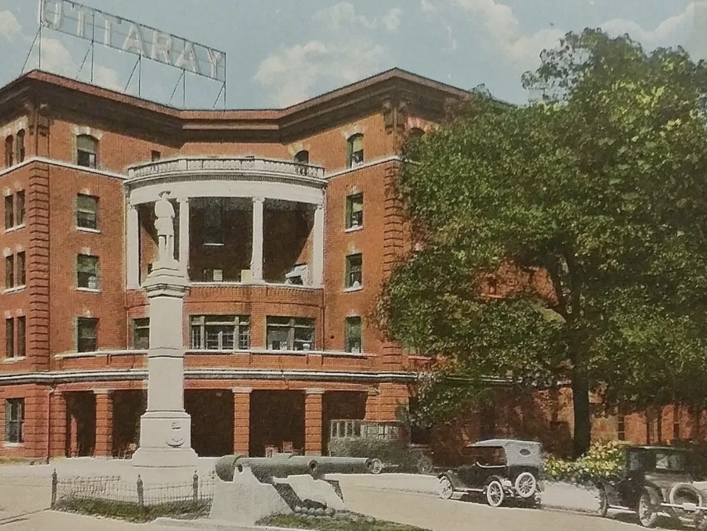 An old photo of The Ottaray Hotel