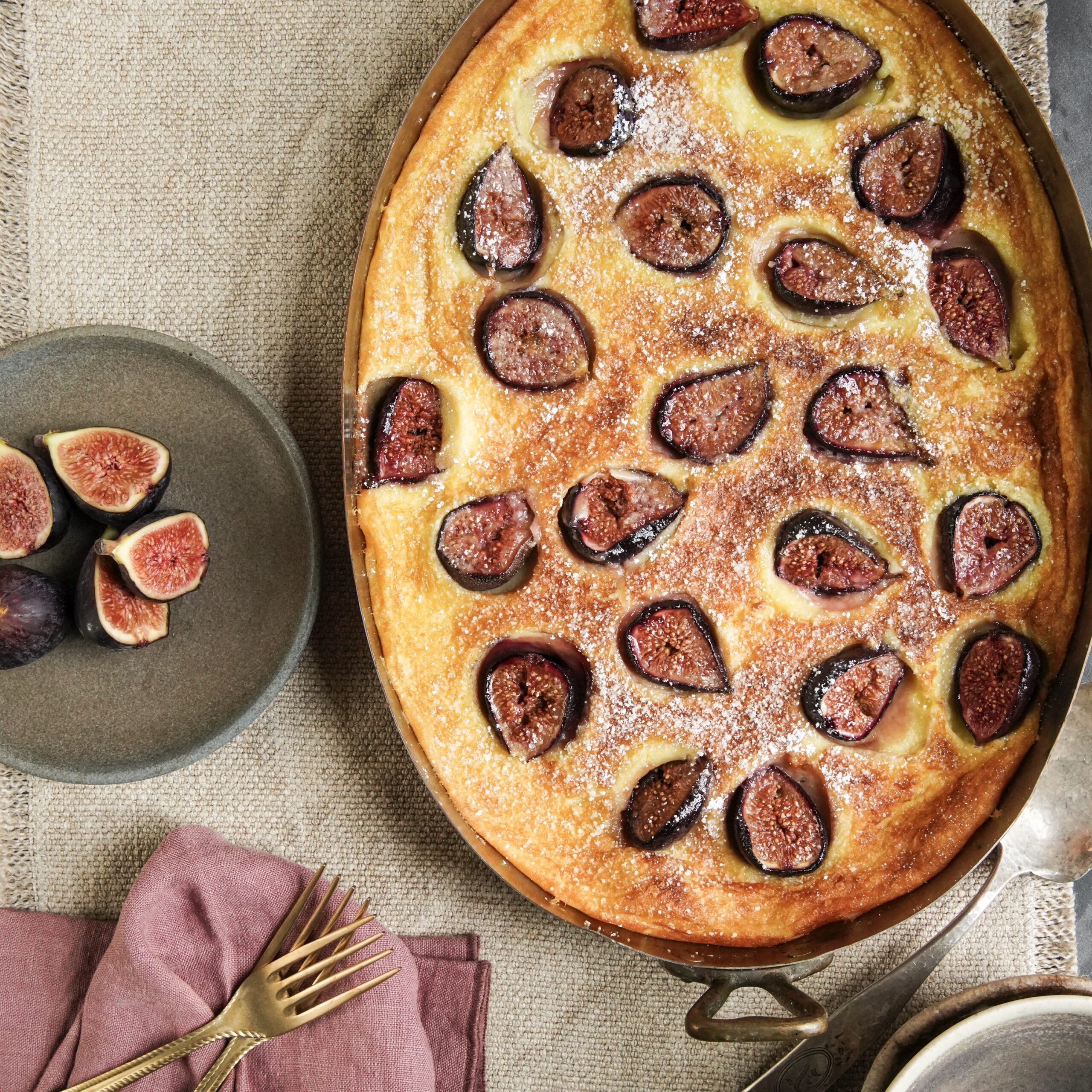 Anne Bryn's Fig and Lemon Clafouti