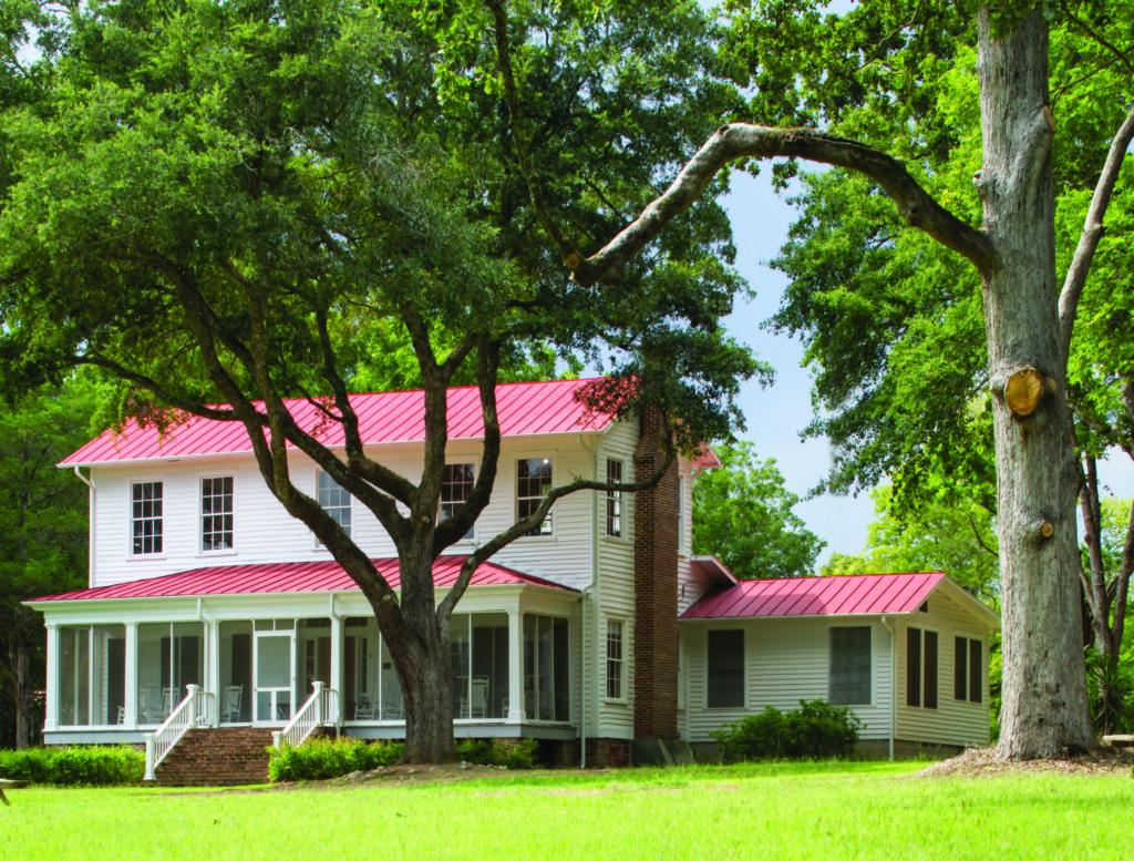 Andalusia, the family farm of Southern Gothic writer Flannery O'Connor in Milledgeville, Georgia.