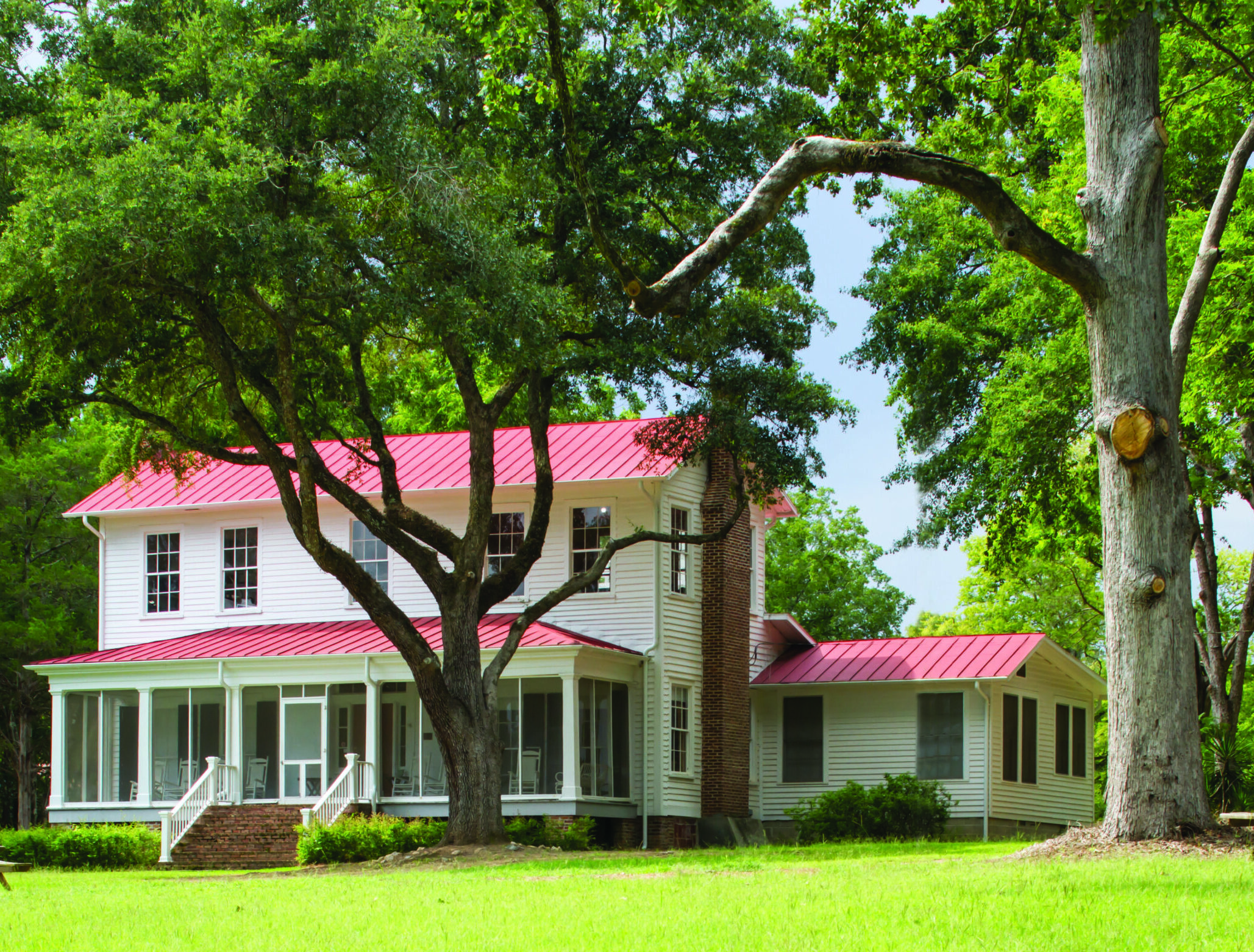 Andalusia, the family farm of Southern Gothic writer Flannery O'Connor in Milledgeville, Georgia.