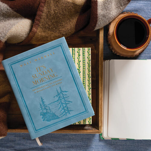 Book cover with cup of coffee