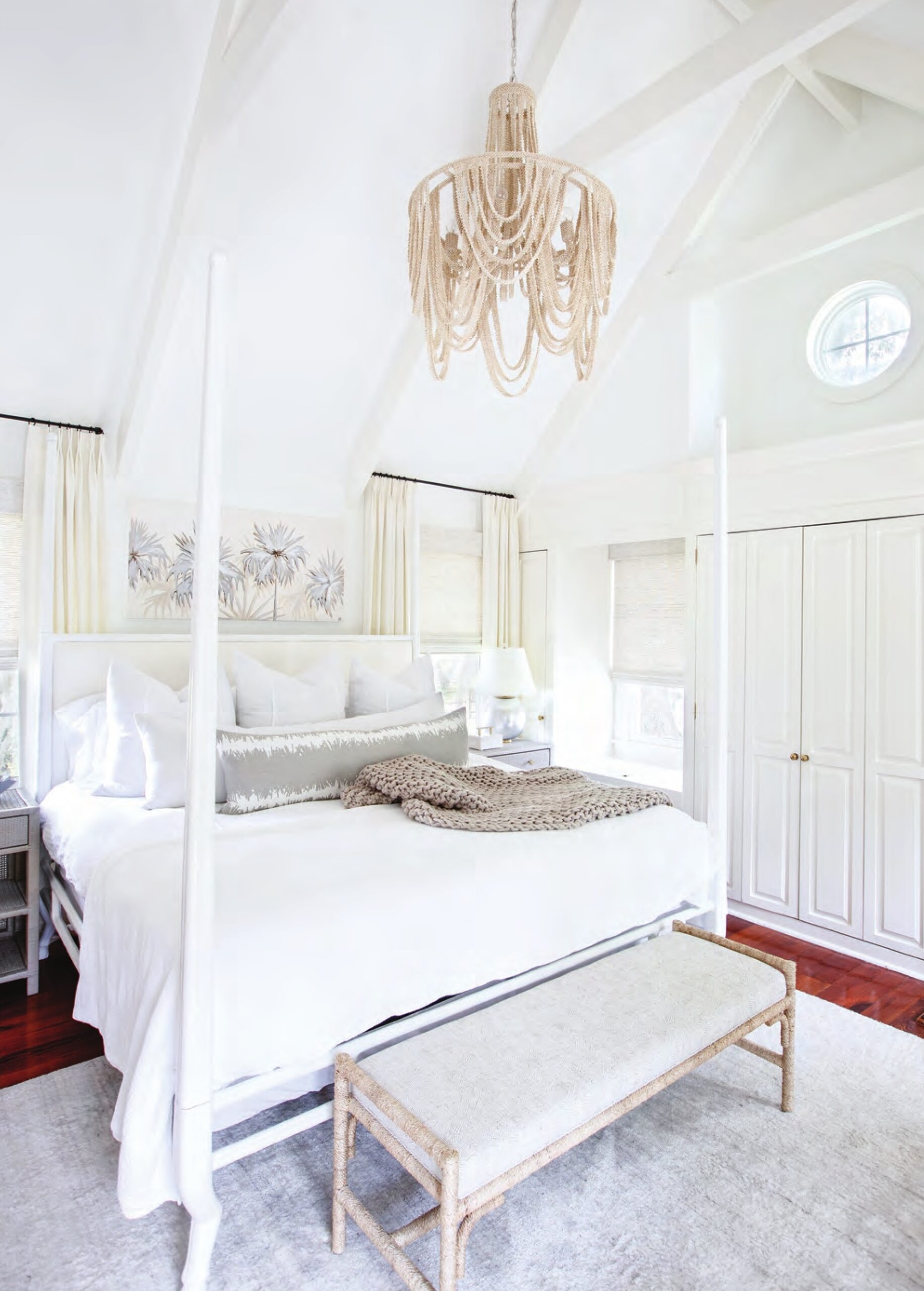 White bedroom