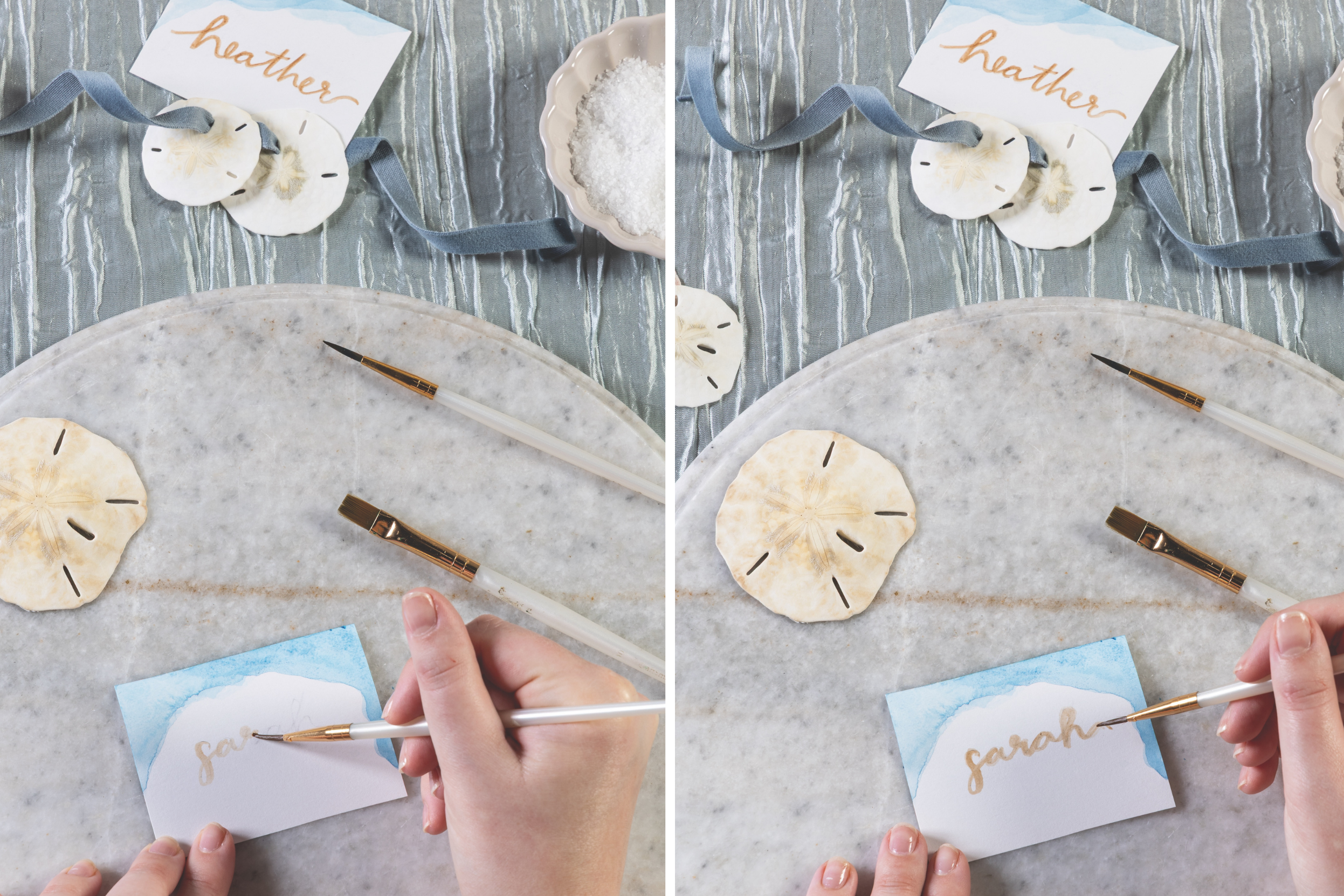 Hand painting nametag