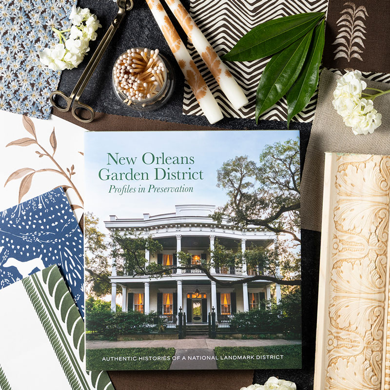Garden District flat lay