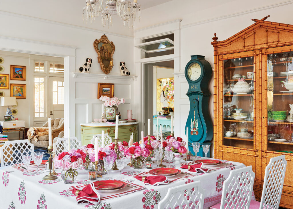 Valentine's tablescape